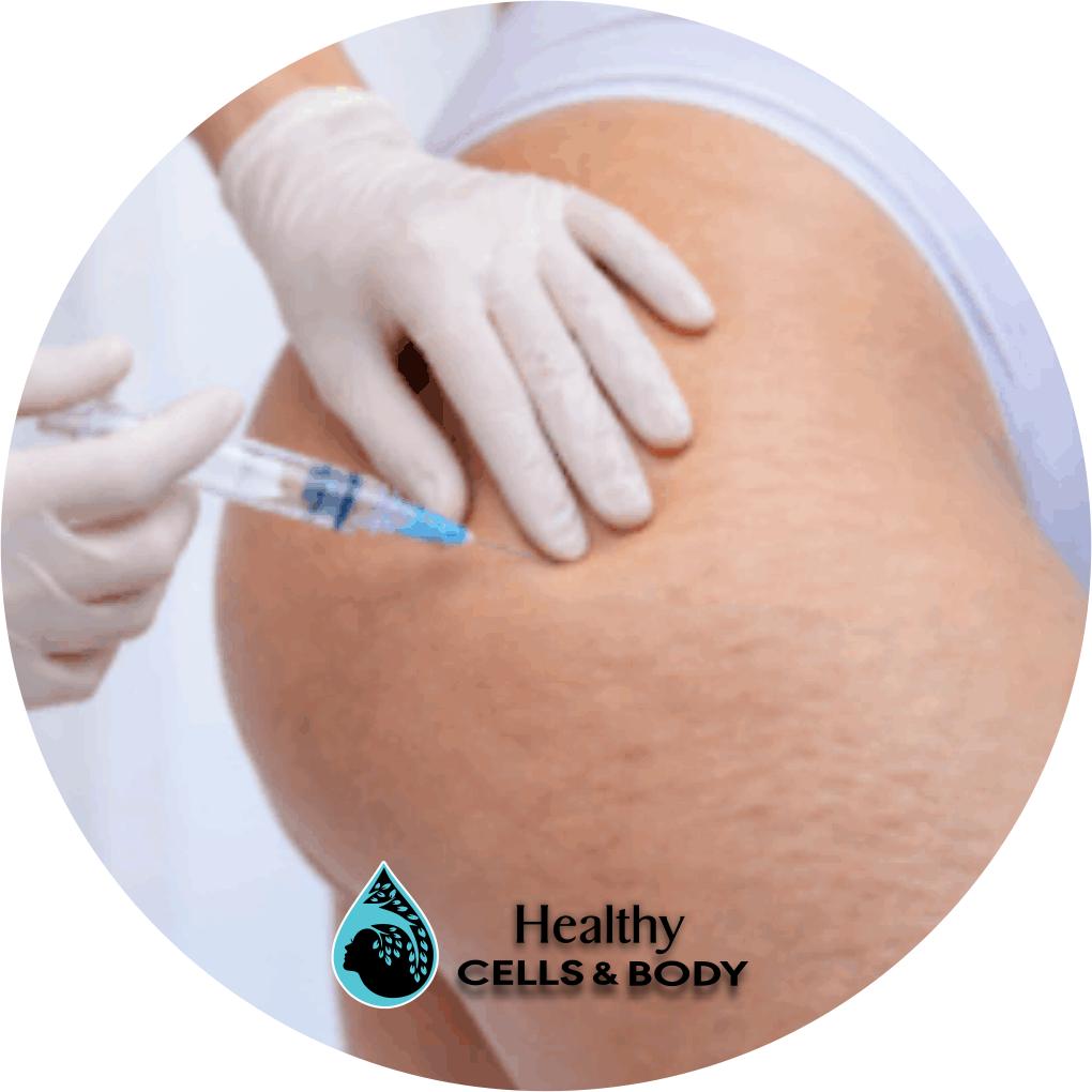Cellulite ozone treatment